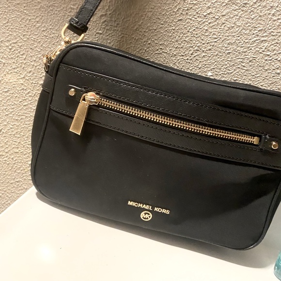 Michael Kors Collection Bags Black Crossover Body Bag Great